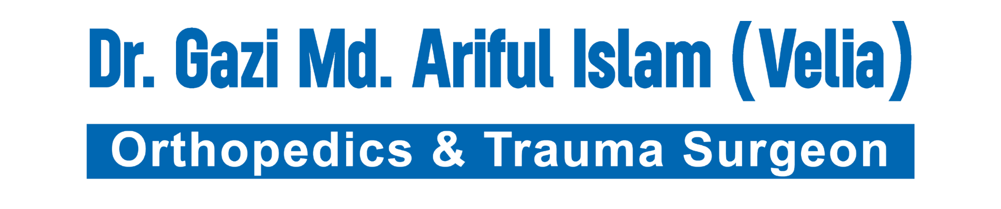Dr. Arif Velia